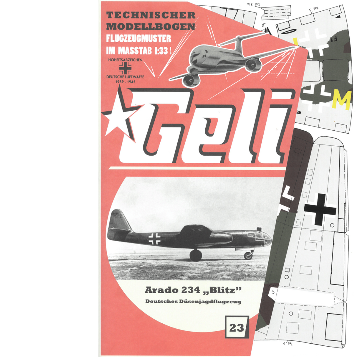 Arado 234 “Blitz” – Geli-Modellbau